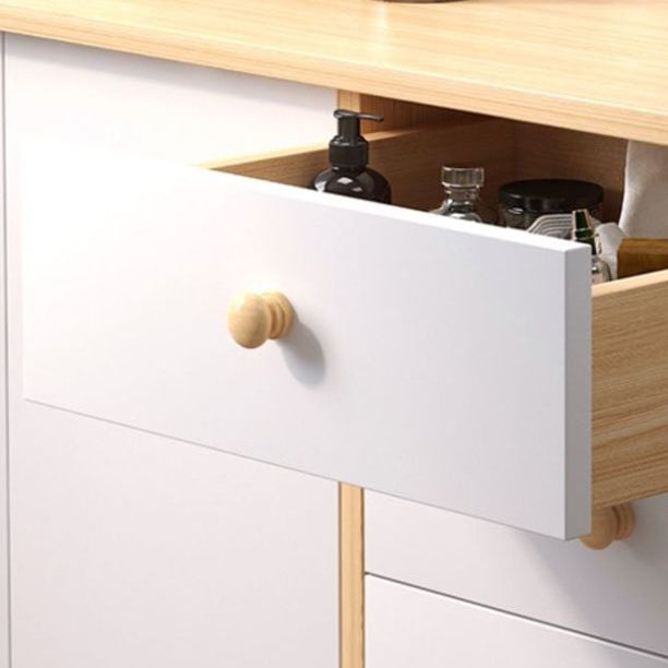 Contemporary Combo Dresser Solid Wood Bachelor's Chest for Home