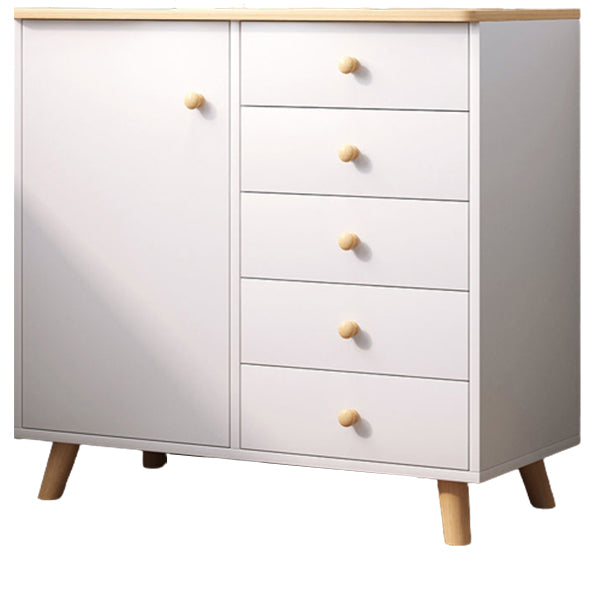 Contemporary Combo Dresser Solid Wood Bachelor's Chest for Home