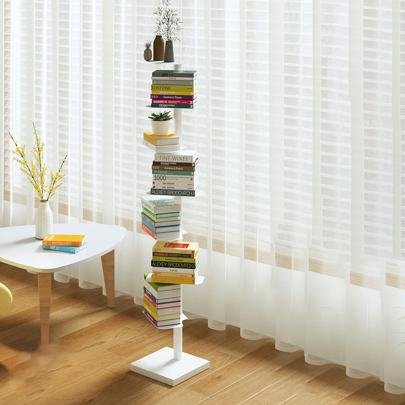 12" Wide Contemporary Shelf Bookcase Open Shelves Included Bookcase