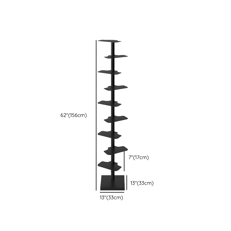 12" Wide Contemporary Shelf Bookcase Open Shelves Included Bookcase