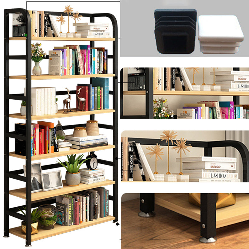 Metal Open Shelf Bookcase Shelves Included Etagere Bookshelf for Study Room