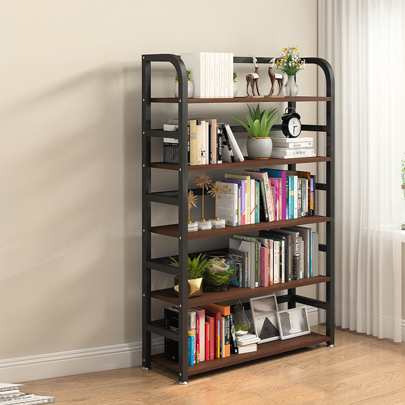 Metal Open Shelf Bookcase Shelves Included Etagere Bookshelf for Study Room