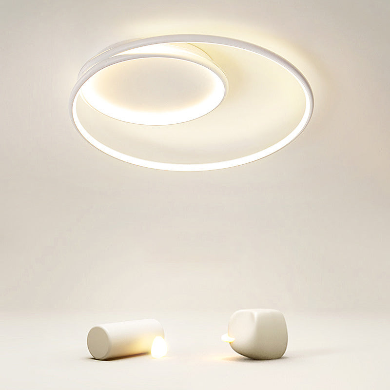 LED White Ceiling Light Contemporary Flush Mount Lighting for Room