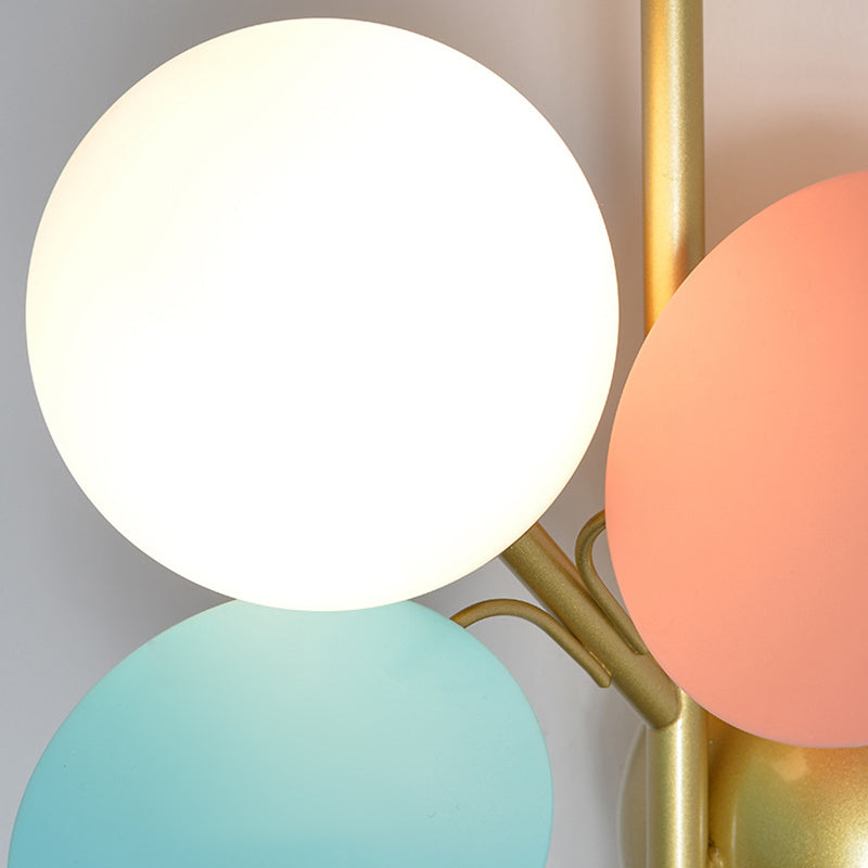 Glass Unique Shape Wall Light Modern Style 1 Light Wall Light Sconce