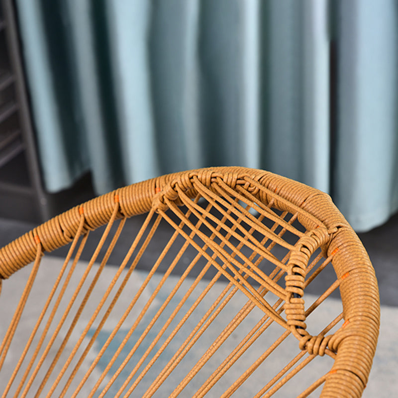 Contemporary Style Rattan Rocking Chair Indoor Rocking Chair