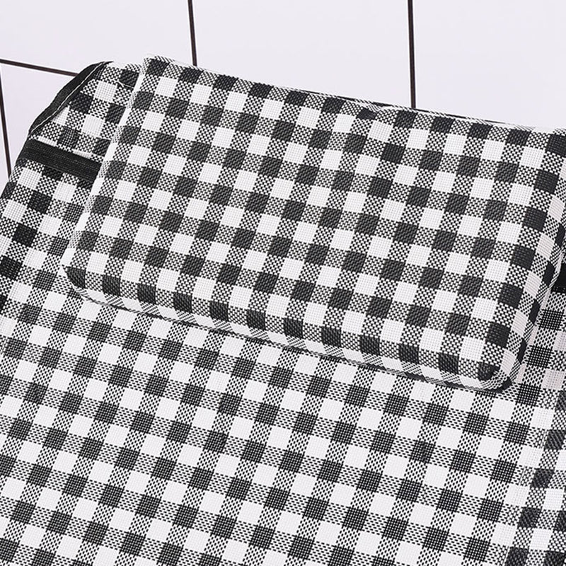 Modern Cotton Rocking Chair Reclining with Pillow for Living Room