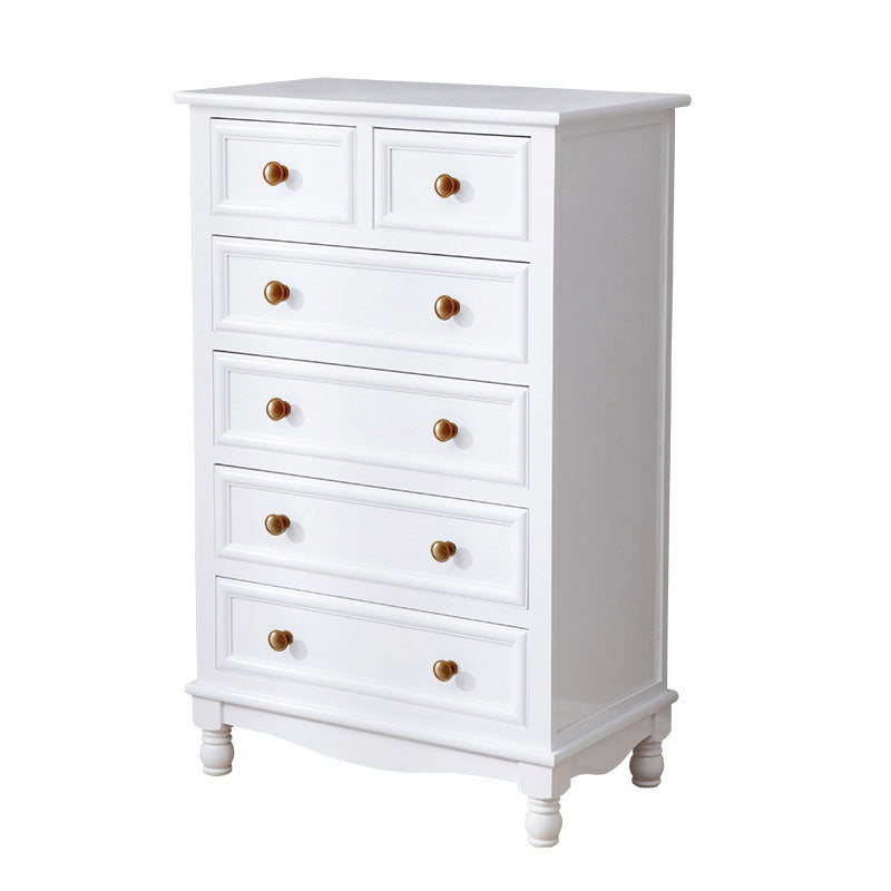 Contemporary Chest Knobs Solid Wood with Drawer Rectangle Accent Chest