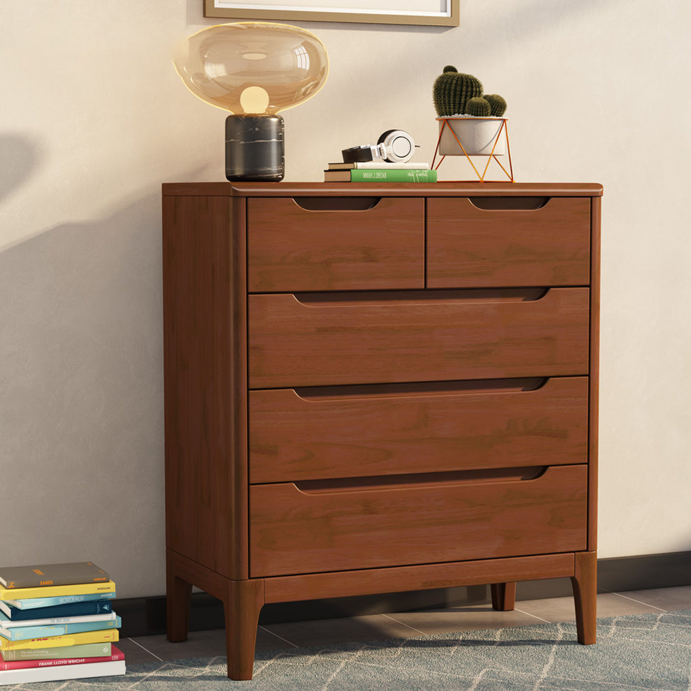 Rectangular Wood Chest Modern Style 5/6/7 - Drawer Accent Chest