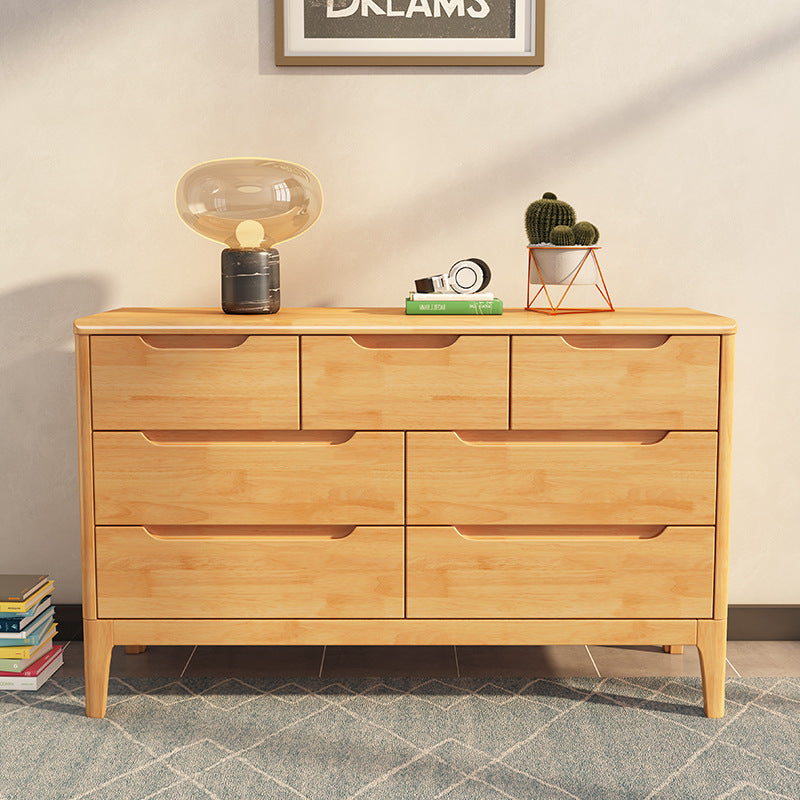 Rectangular Wood Chest Modern Style 5/6/7 - Drawer Accent Chest