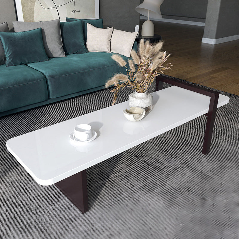 Contemporary Coffee Cocktail Table  Solid Wood Coffee  End Table