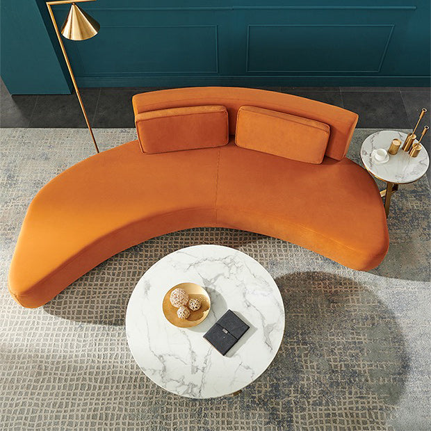 Contemporary Stationary Fabric Living Room Seating Armless Sofa