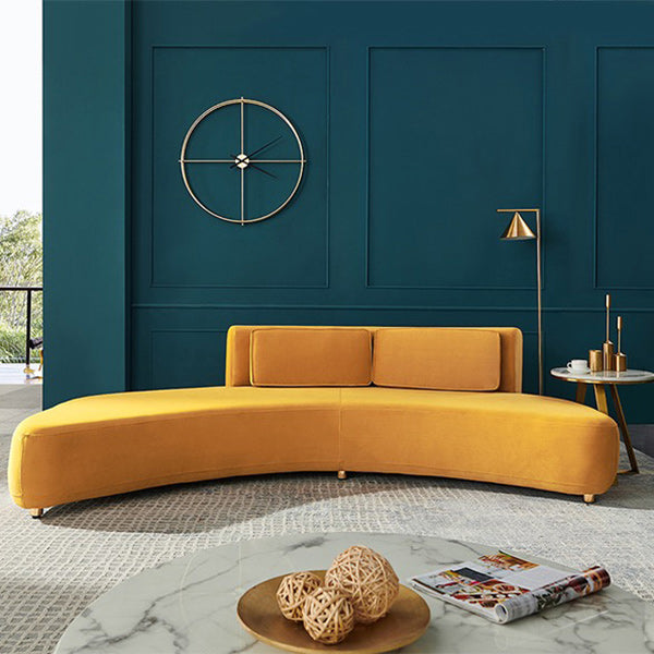 Contemporary Stationary Fabric Living Room Seating Armless Sofa