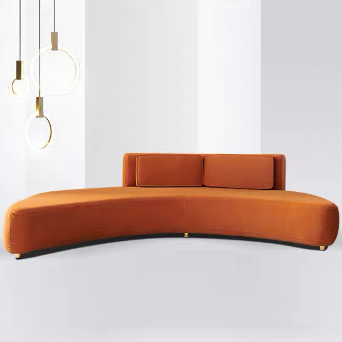 Contemporary Stationary Fabric Living Room Seating Armless Sofa