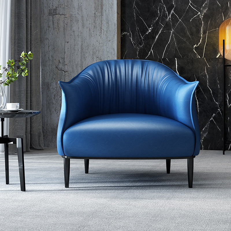 Arms Included Lounge Chair Living Room Chair with Black Legs