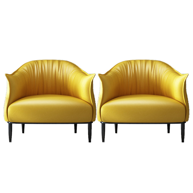 Arms Included Lounge Chair Living Room Chair with Black Legs