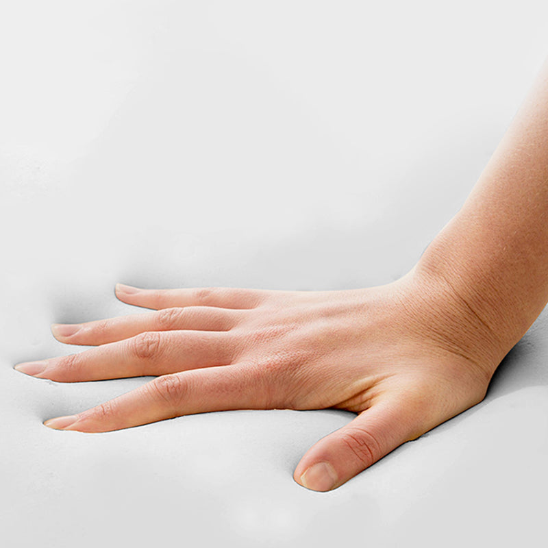 Fixed Back Armchair Living Room Recessed Arms Chair with Cushion