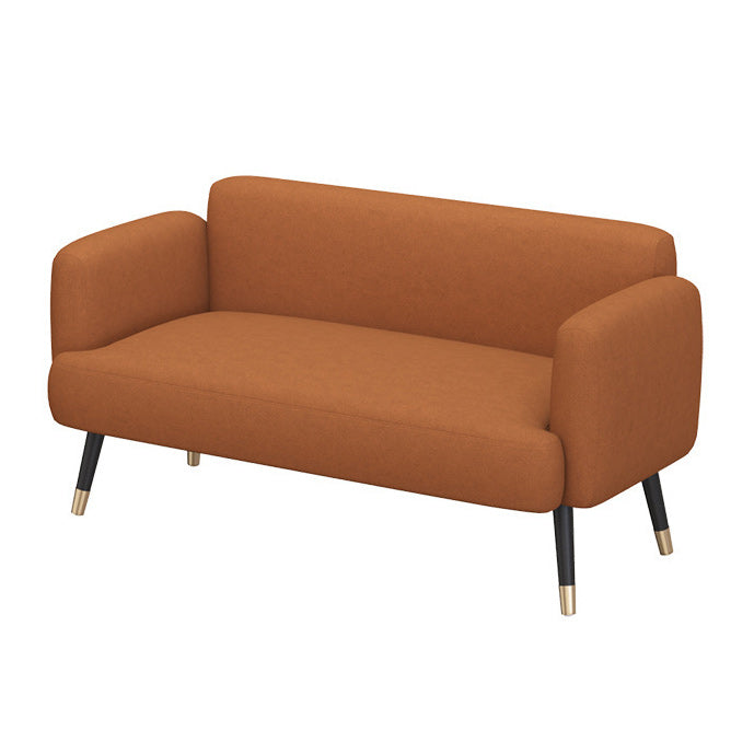 Contemporary Tight Back Sofa with Square Arm for Living Room