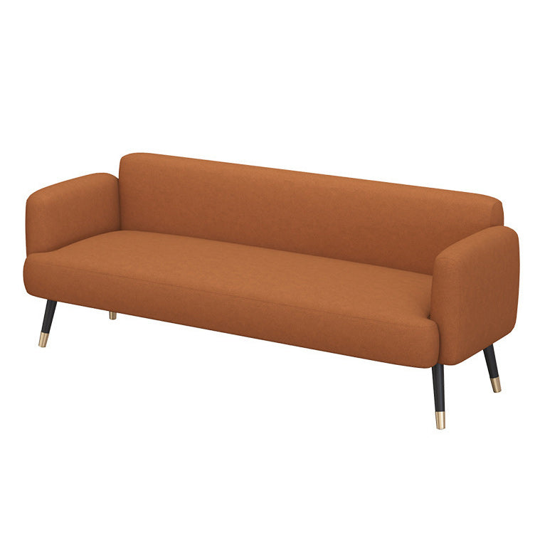 Contemporary Tight Back Sofa with Square Arm for Living Room