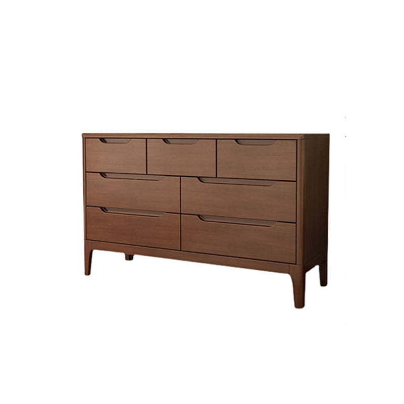 Rubberwood 15.4" D Accent Chest Drawers Included Storage Cabinet