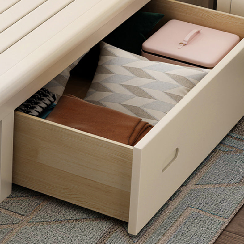 Victorian Adjustable Height Bed Upholstered Headboard Standard Bed