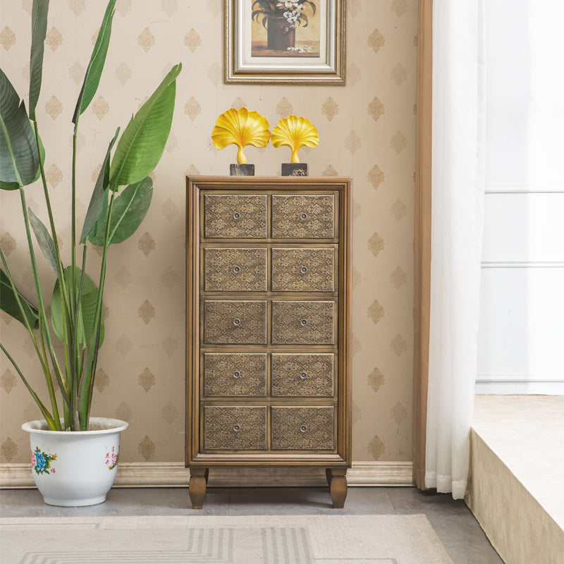 Traditional Storage Chest Solid Wood Storage Chest Dresser with 3/5/4 Drawers