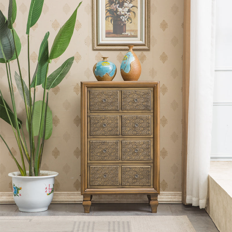 Traditional Storage Chest Solid Wood Storage Chest Dresser with 3/5/4 Drawers