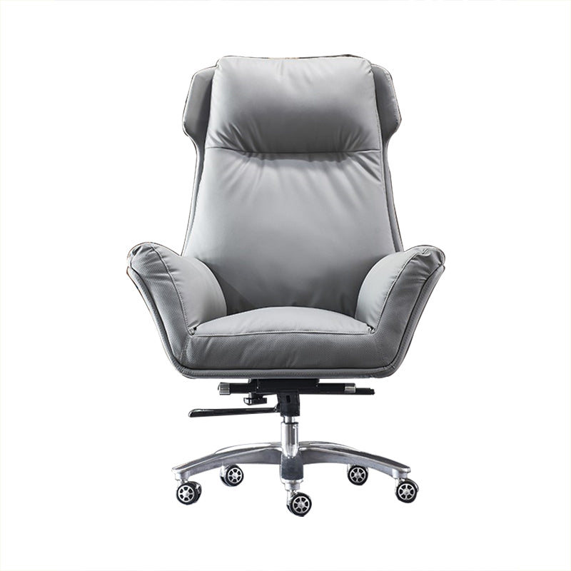 Modern Executive Swivel Office Chair High Back Armless Managers Chair