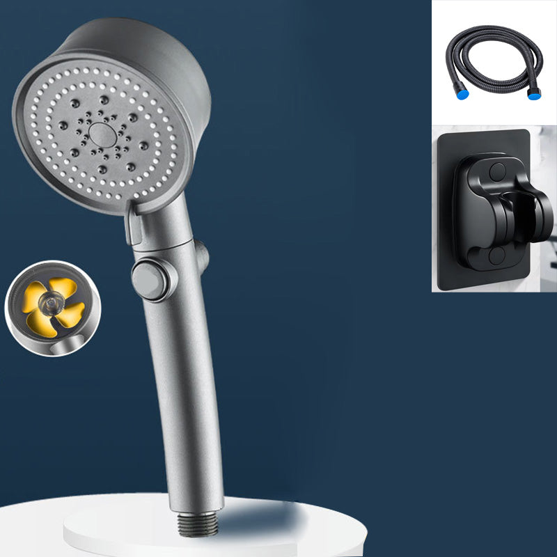 Plastic Handheld Shower Head Bathroom Adjustable Spray Pattern Shower Head