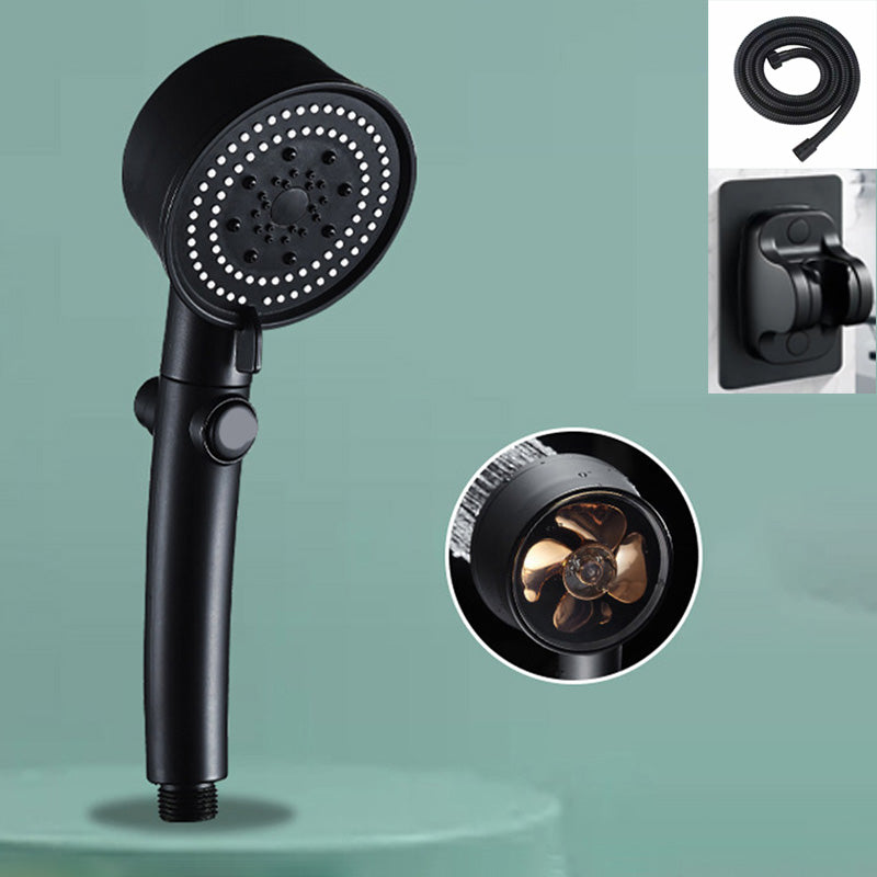 Plastic Handheld Shower Head Bathroom Adjustable Spray Pattern Shower Head