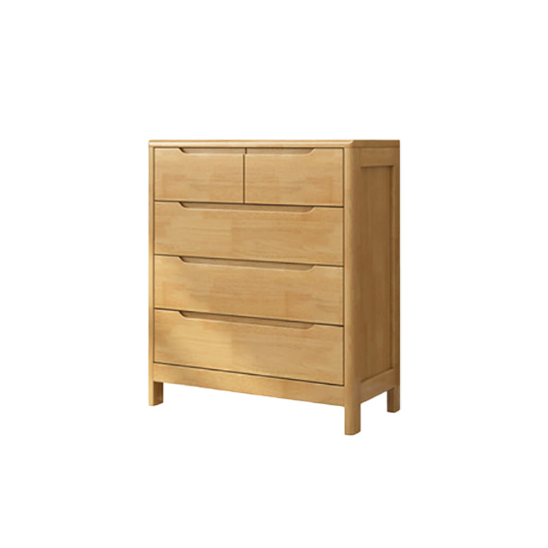 Contemporary Dresser Solid Wood Storage Chest with 5/6/9 Drawers