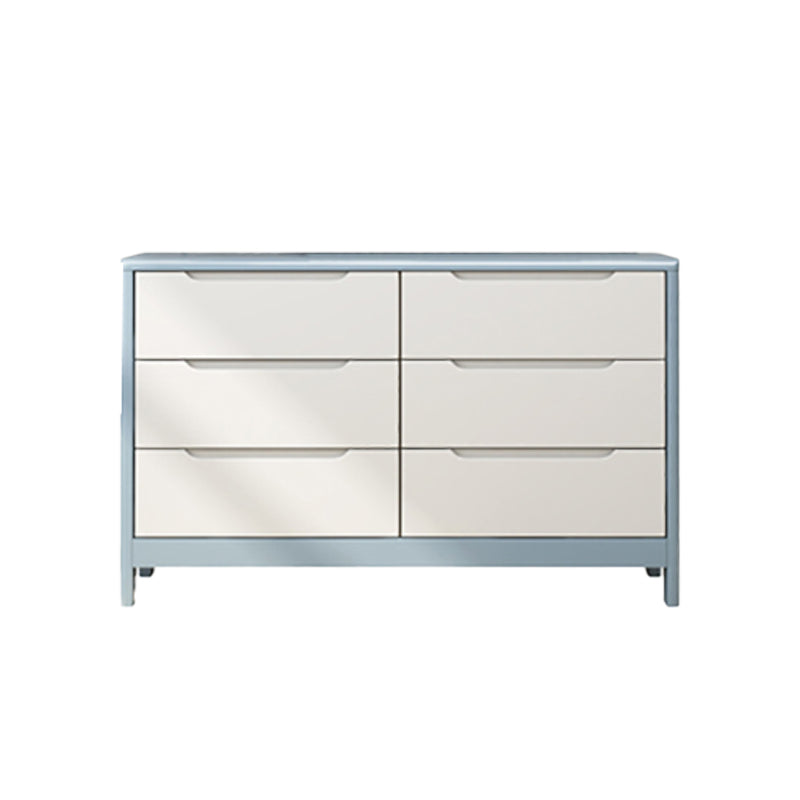 Contemporary Dresser Solid Wood Storage Chest with 5/6/9 Drawers