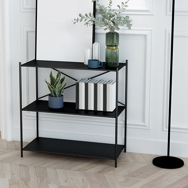 Contemporary Rectangle Accent Table Antique Finish Console Sofa Table