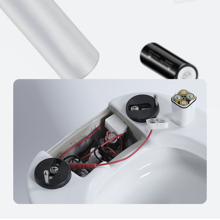 Floor Mounted Toilet One-Piece Toilet ABS Contemporary Flush Toilet