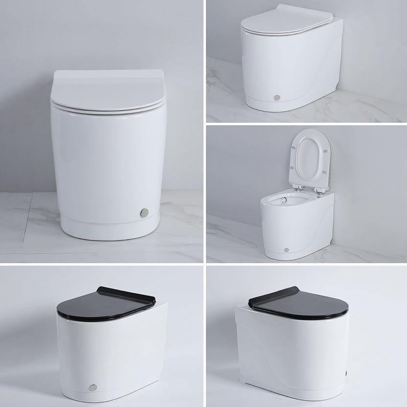 Floor Mounted Toilet One-Piece Toilet ABS Contemporary Flush Toilet