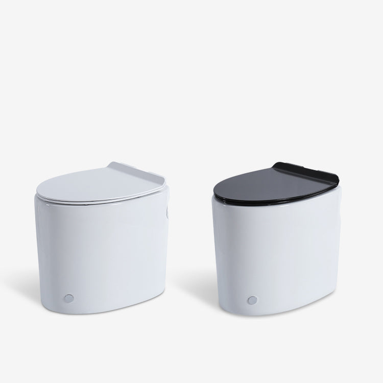 Floor Mounted Toilet One-Piece Toilet ABS Contemporary Flush Toilet