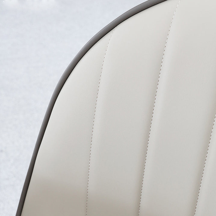 Glam Parsons Chairs Upholstered Dining Chairs with Wood Legs