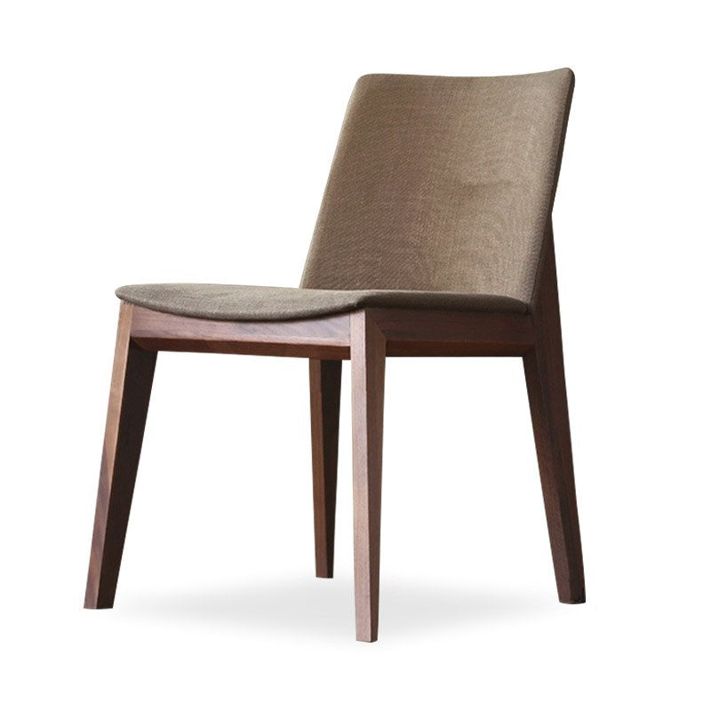 Wood Kitchen Armless Dining Chairs Contemporary Parsons Chairs
