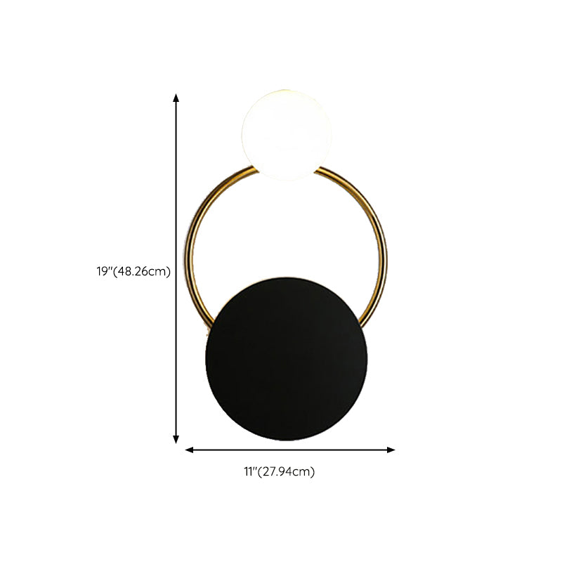 2 Light Unique Shape Wall Mounted Light Modern Sconce Light Fixture for Living Room