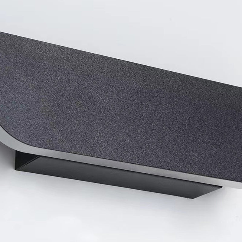 1 Light Geometric Flush Mount Wall Sconce Contemporary Metal Wall Light Sconces