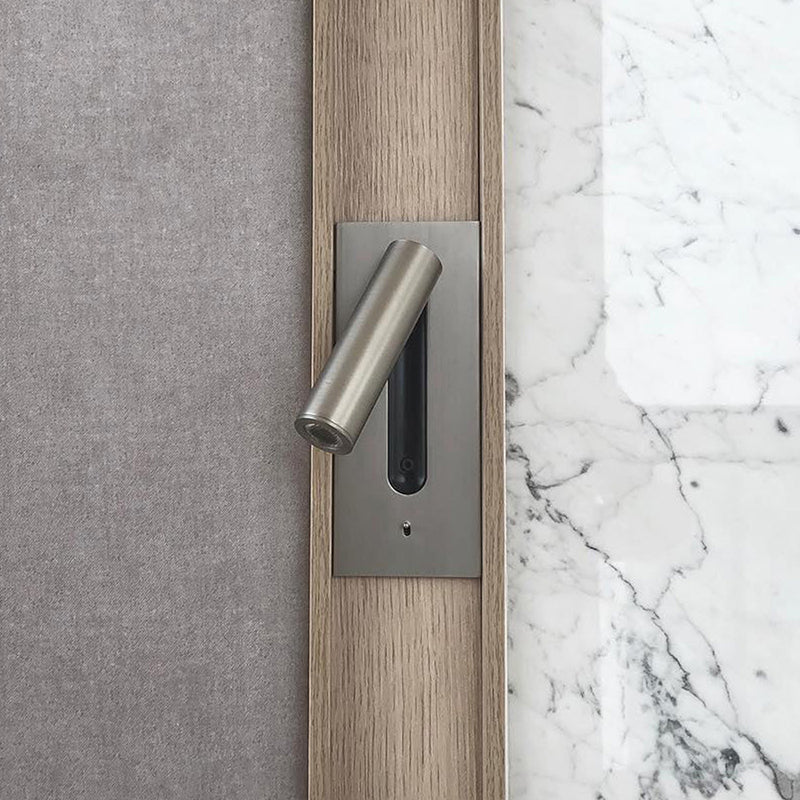 Modern Style Rectangle Shape Wall Lamp Metal 1 Light Sconces for Bedroom