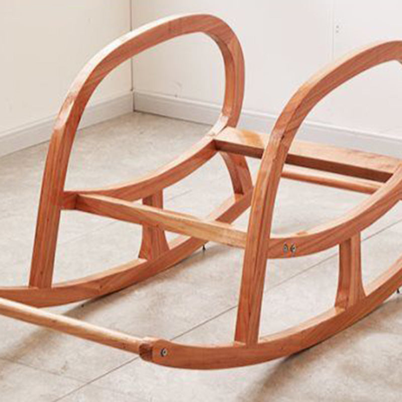 Modern Style Sofa Rocking Chair Wooden Rocking Chair for Living Room and Bedroom