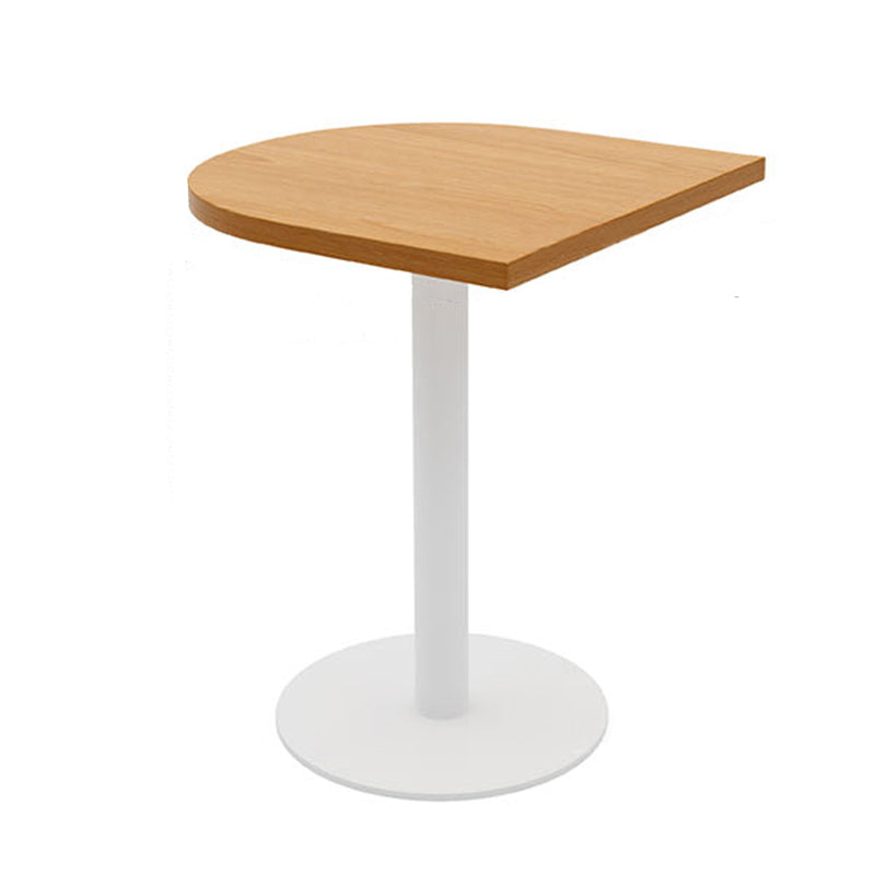 Contemporary Solid Wood Dining Table Pedestal Dining Table for Home Use