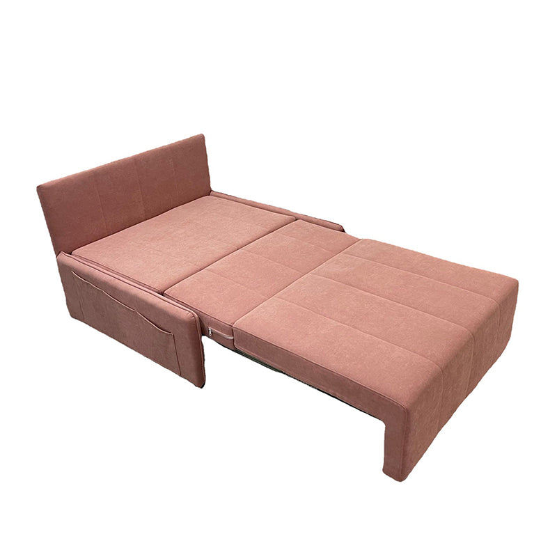 Pillow Included Convertible Sofa Foldable Futon Sofa Bed with Storage