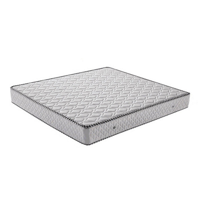 Rectangular Modern Panel Bed Solid Wood Standard Bed with Headboard