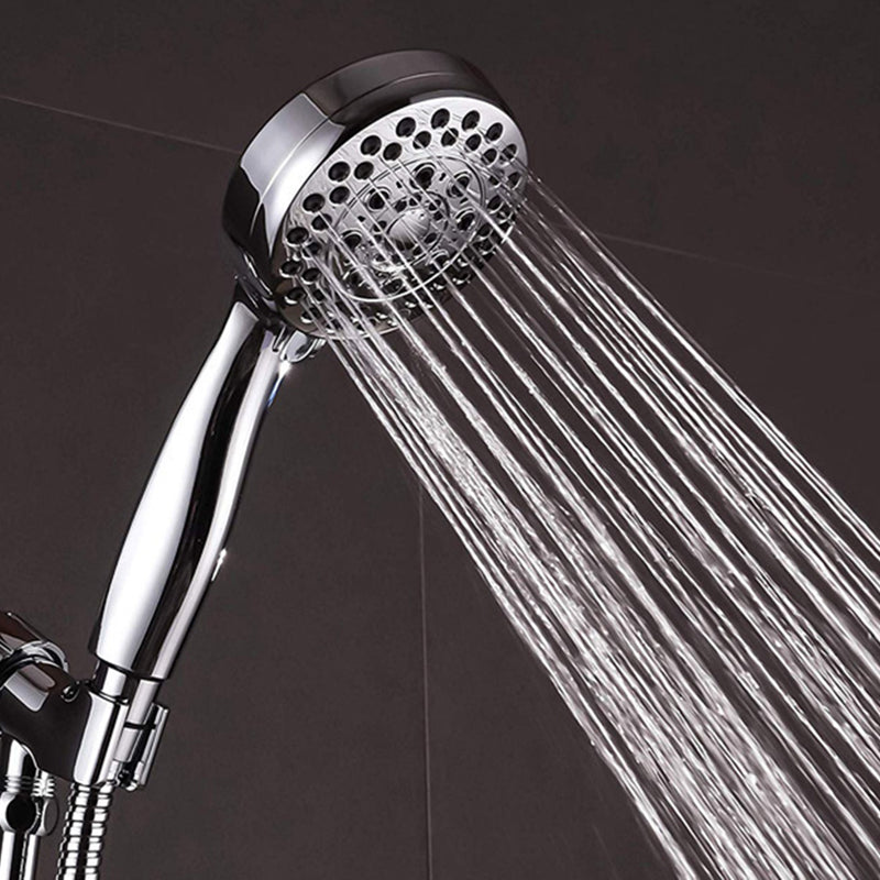 Handheld Shower Head with Hose 4-Sprays Wall-Mount Showerhead