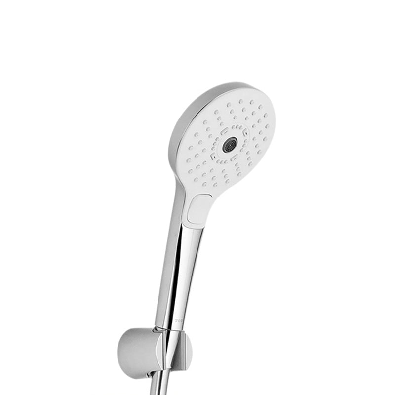 Contemporary Shower Head Round Handheld Shower Head in Bathroom