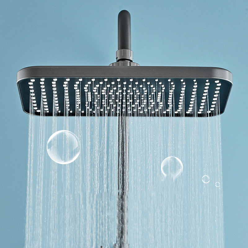 Modern Shower System Wall Mounted Spot Resist Shower System with Hand Shower