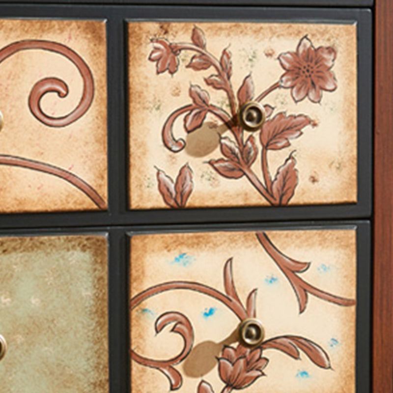 15.6-inch W Traditional Storage Chest Solid Wood Storage Chest Dresser