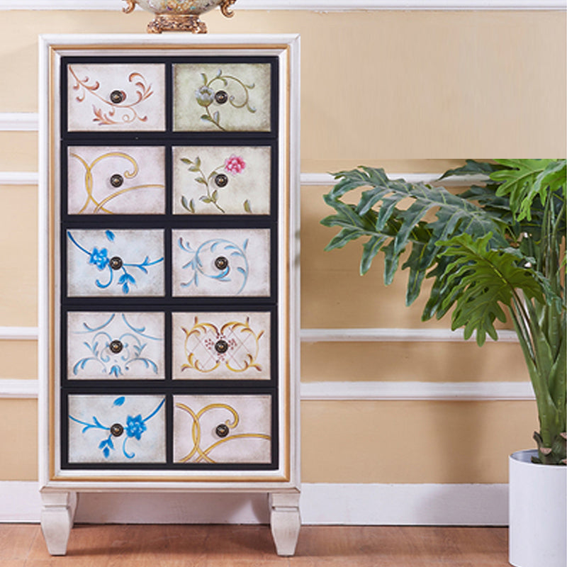 15.6-inch W Traditional Storage Chest Solid Wood Storage Chest Dresser