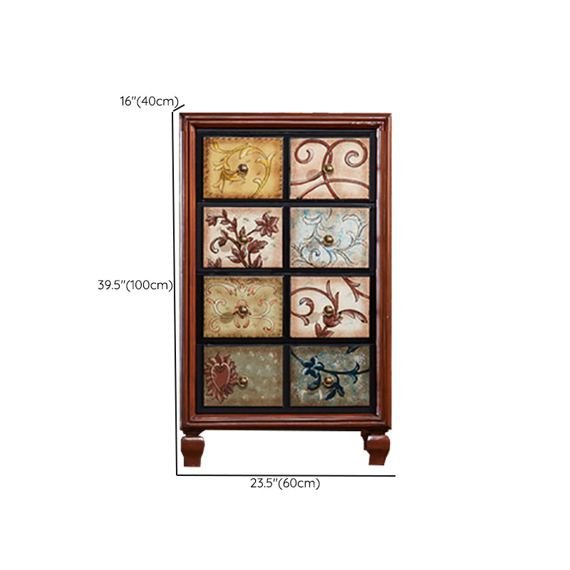 15.6-inch W Traditional Storage Chest Solid Wood Storage Chest Dresser